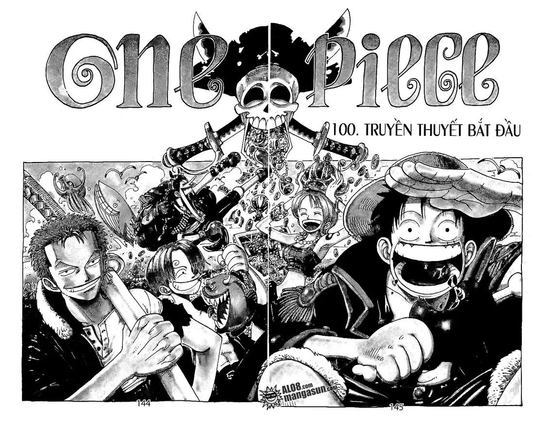 One Piece chương 100, trang 1