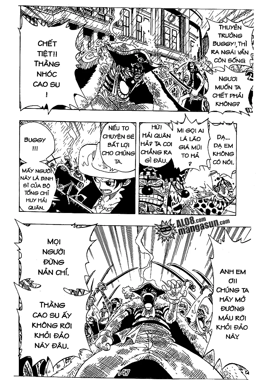 One Piece chương 100, trang 3