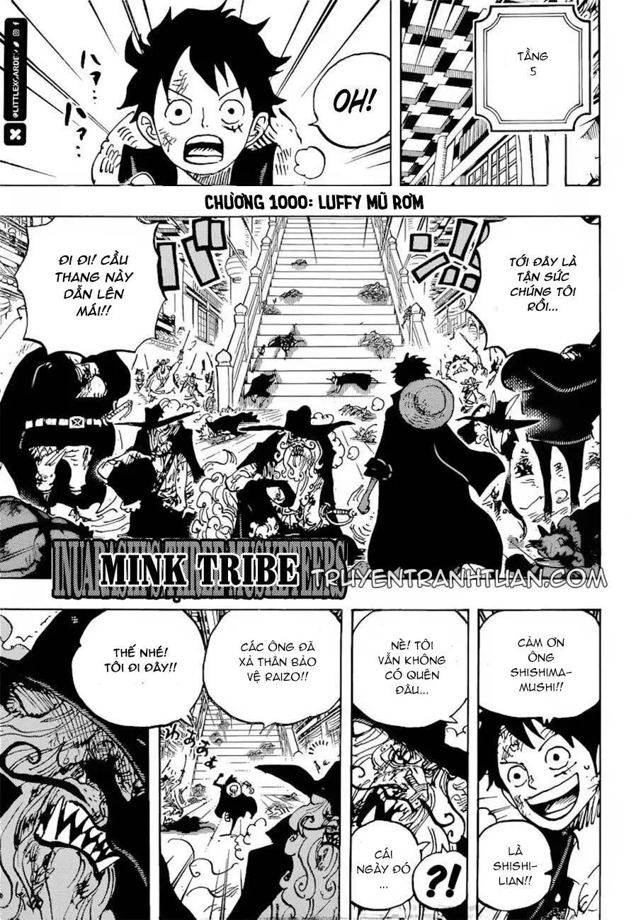 One Piece chương 1000, trang 1