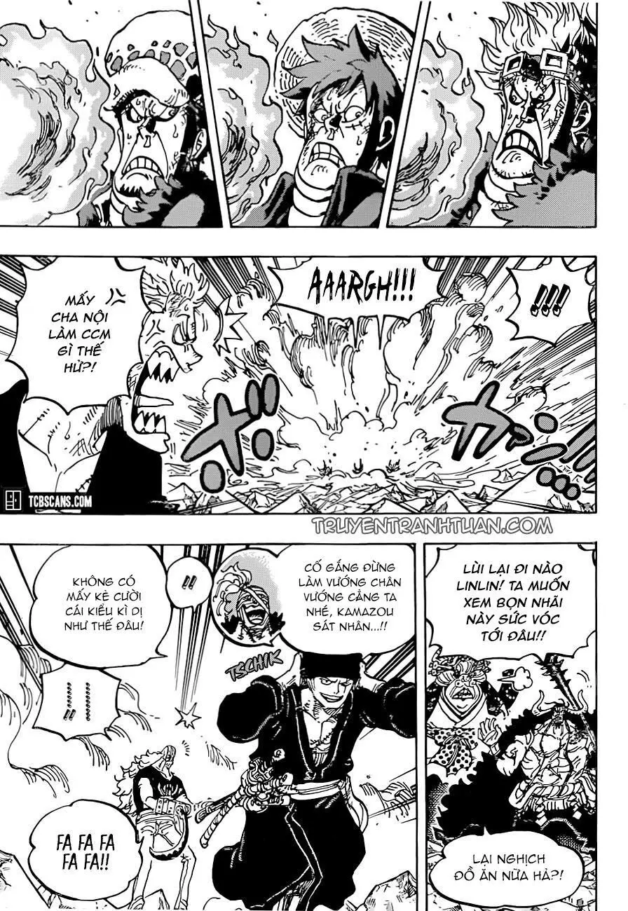 One Piece chương 1001, trang 9