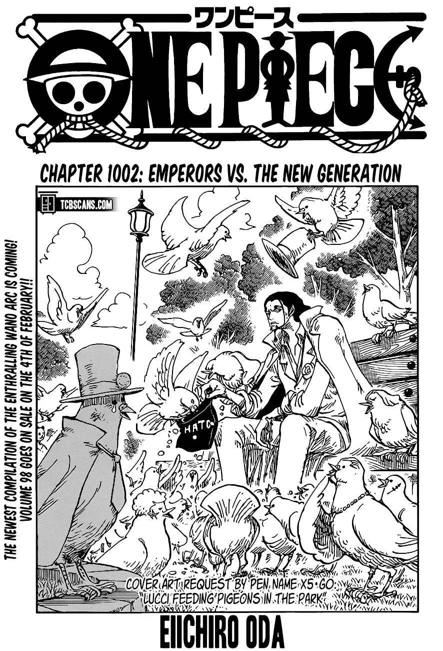 One Piece chương 1002, trang 1