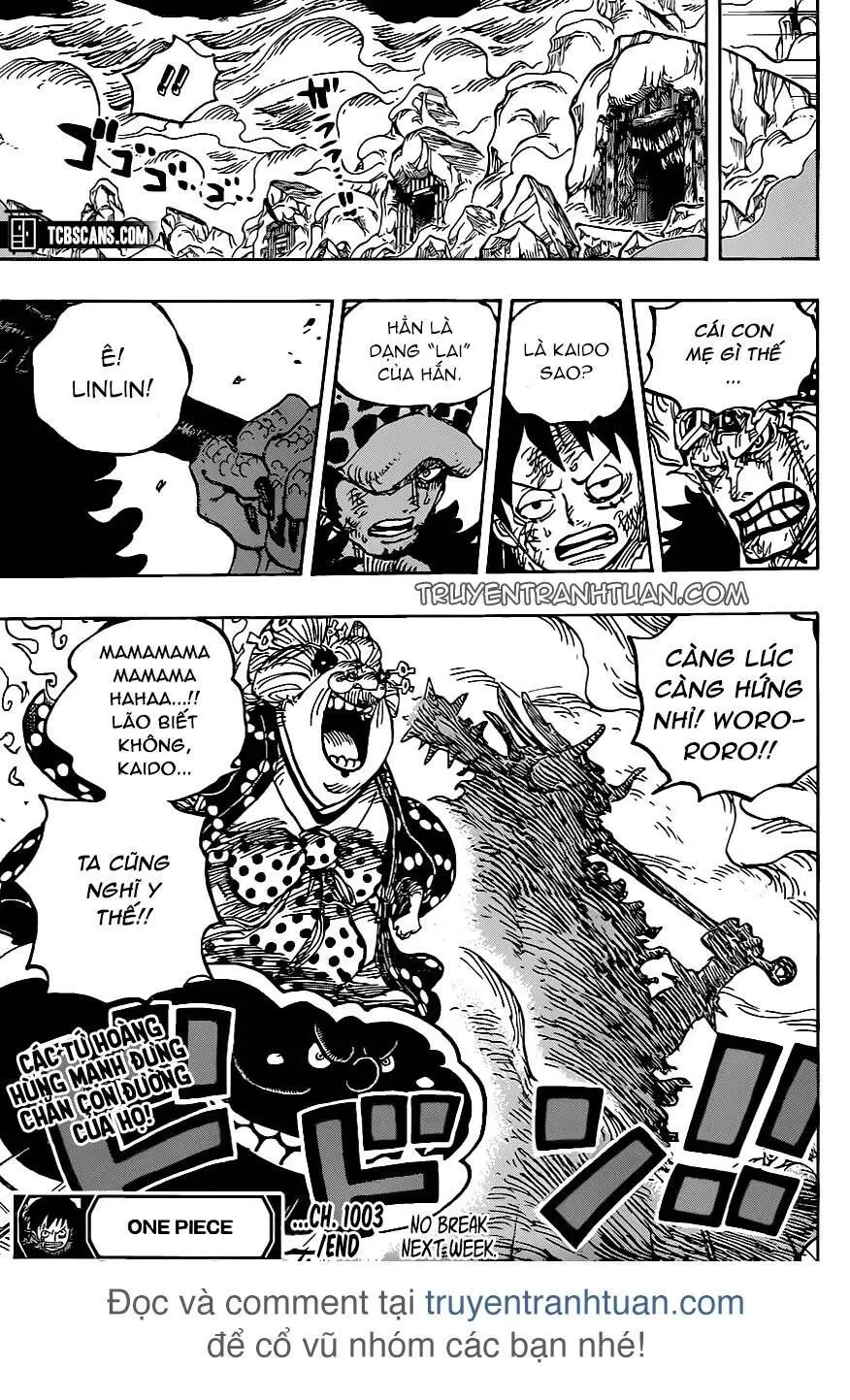 One Piece chương 1003, trang 13