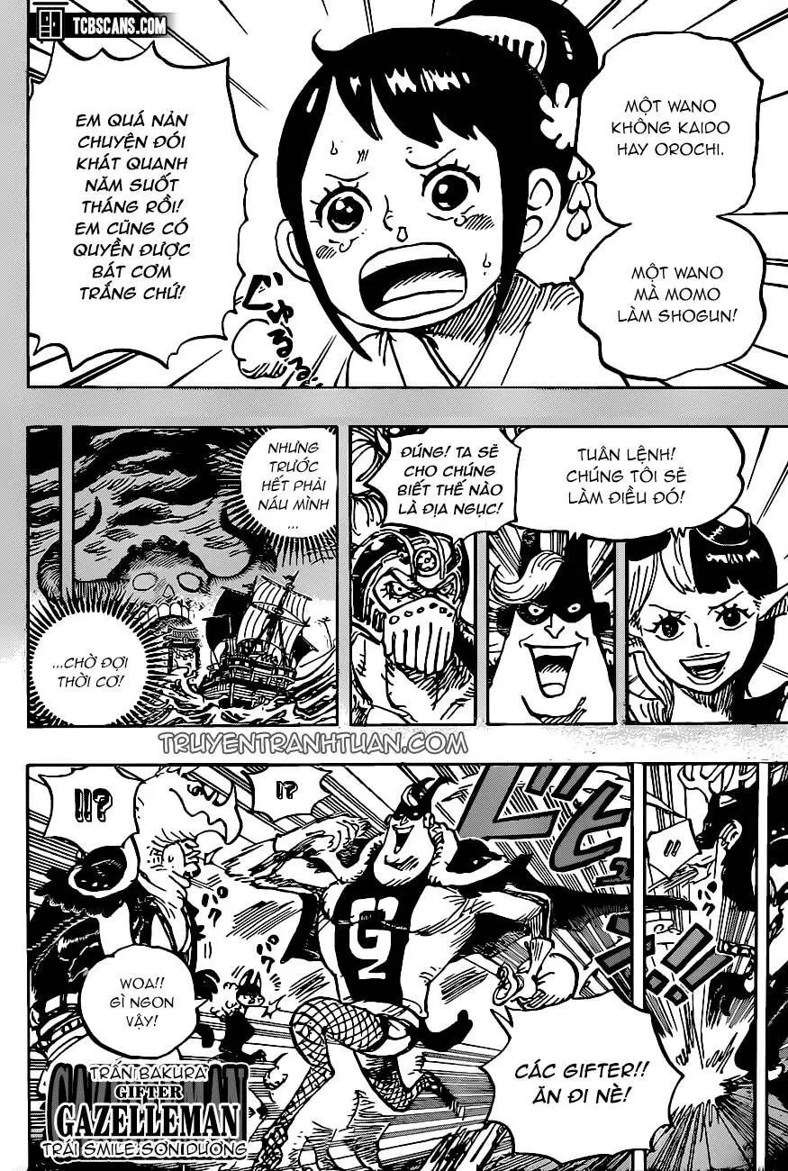 One Piece chương 1004, trang 5