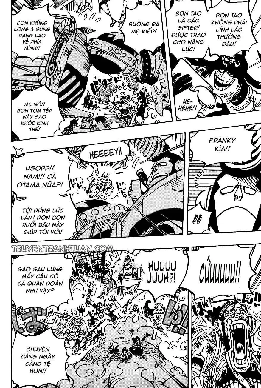 One Piece chương 1004, trang 9
