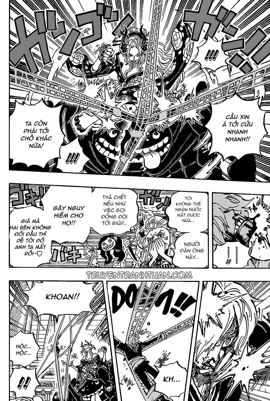 One Piece chương 1005, trang 4