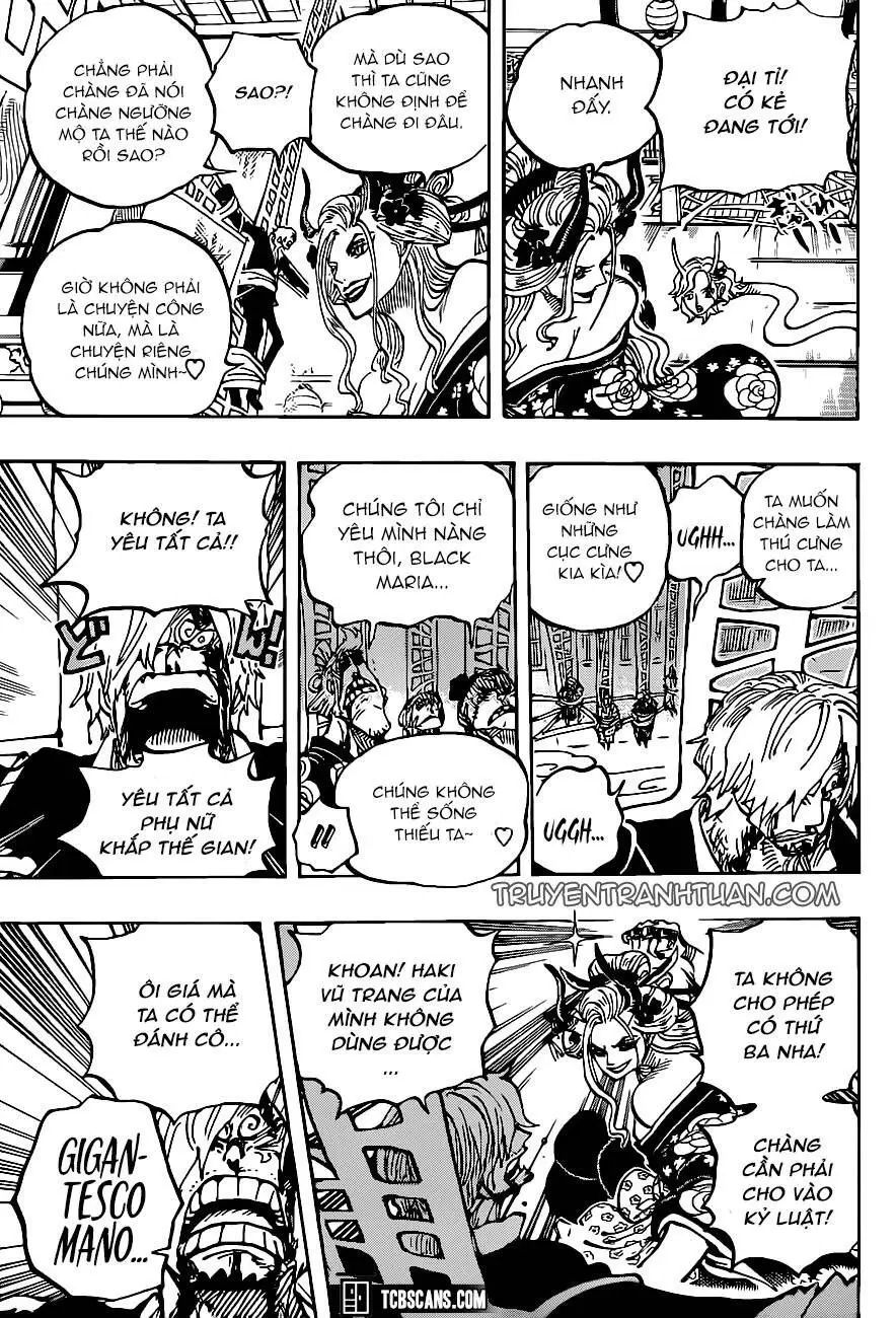 One Piece chương 1005, trang 9