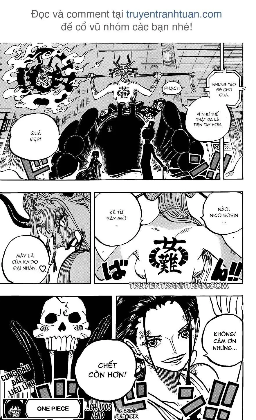 One Piece chương 1005, trang 16