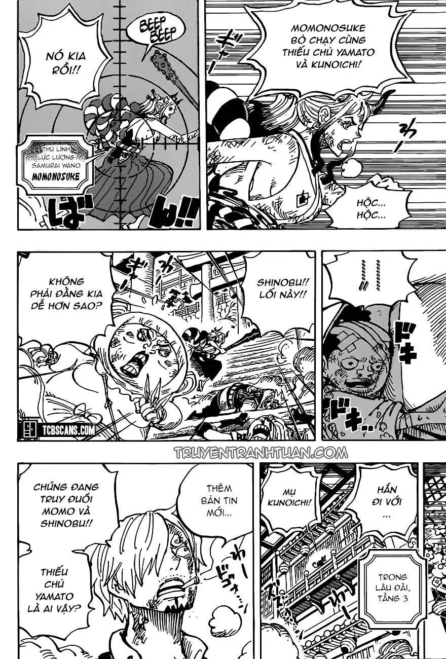 One Piece chương 1006, trang 3