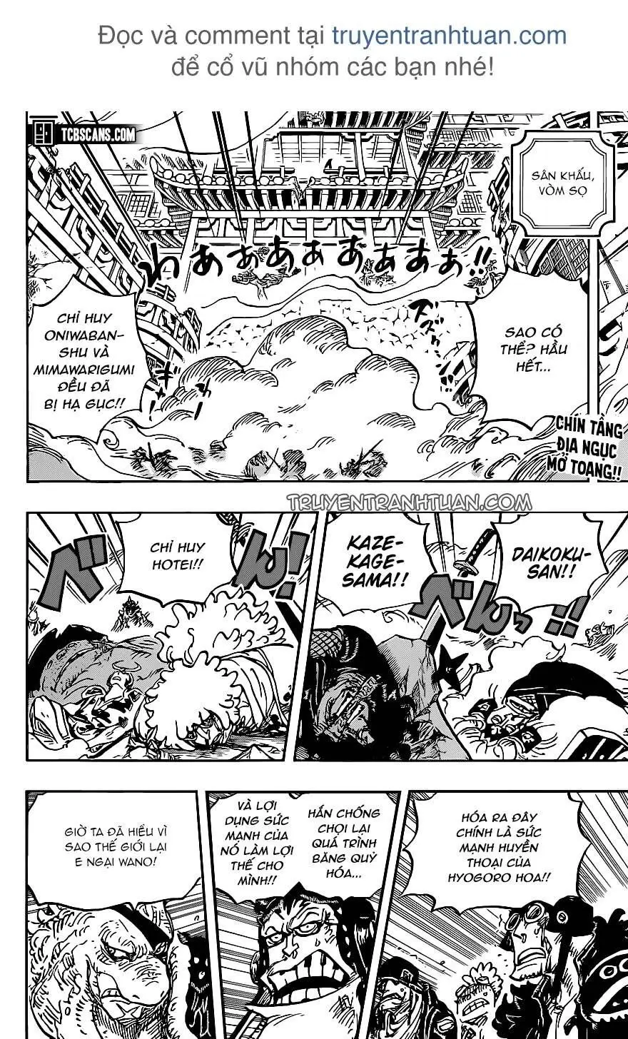 One Piece chương 1007, trang 2