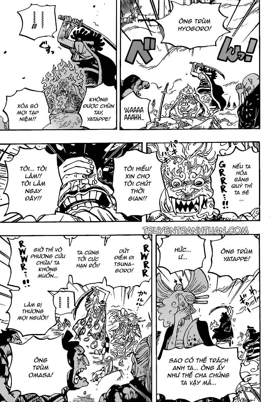 One Piece chương 1007, trang 3