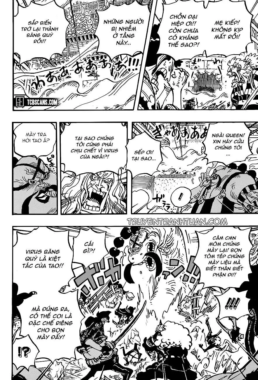 One Piece chương 1007, trang 4