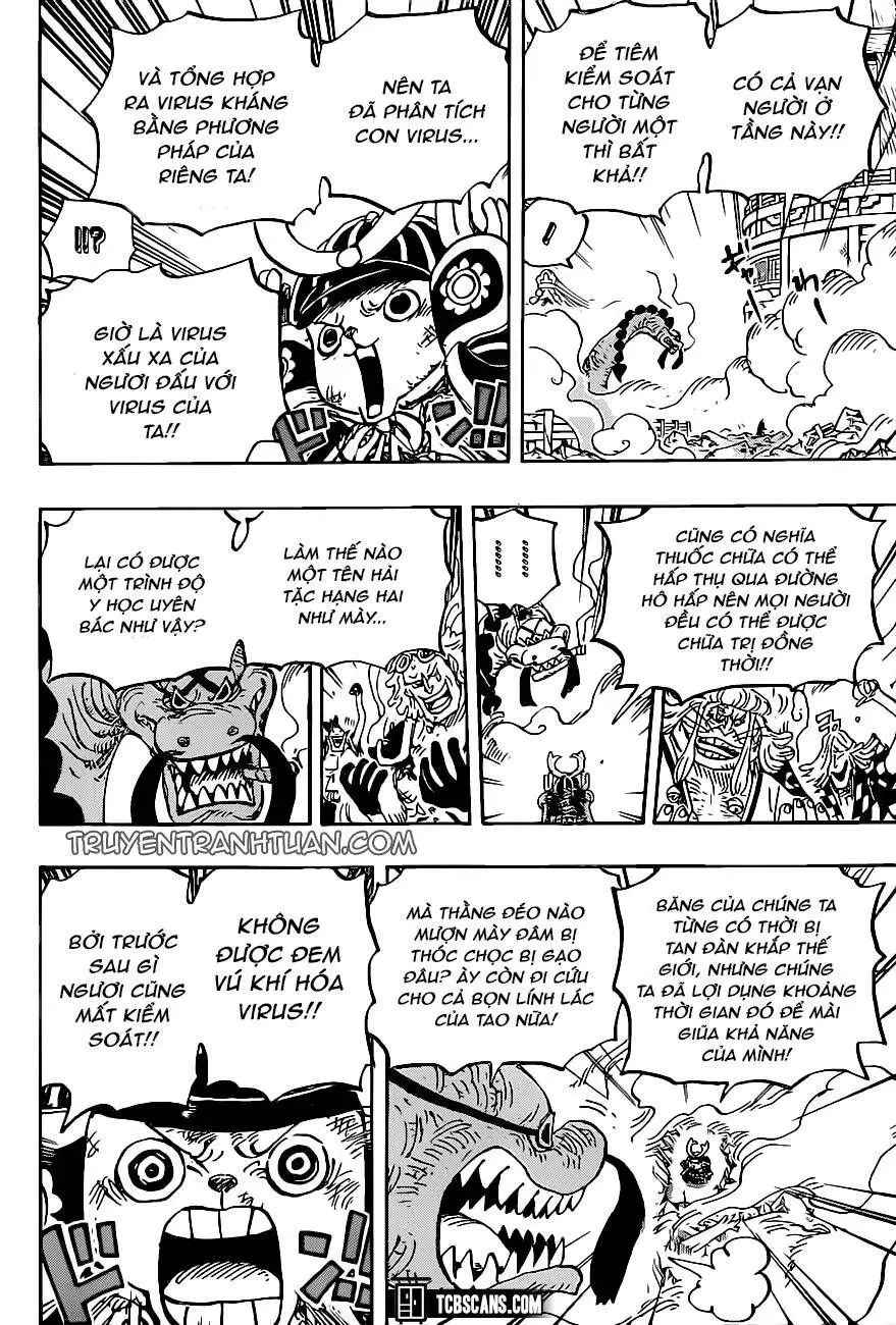 One Piece chương 1007, trang 10