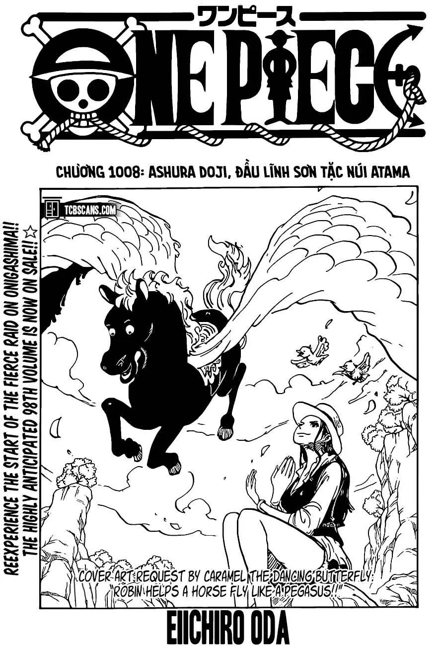 One Piece chương 1008, trang 1