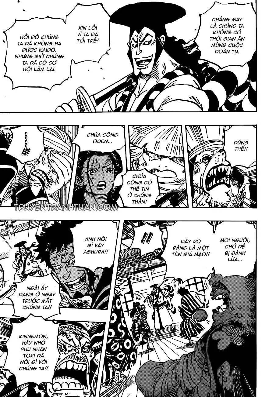 One Piece chương 1008, trang 3