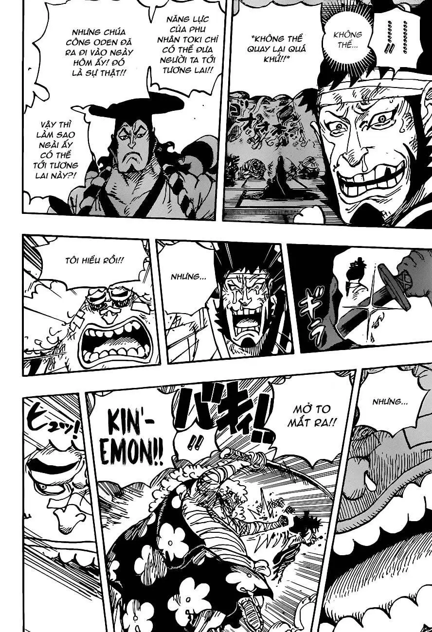 One Piece chương 1008, trang 4