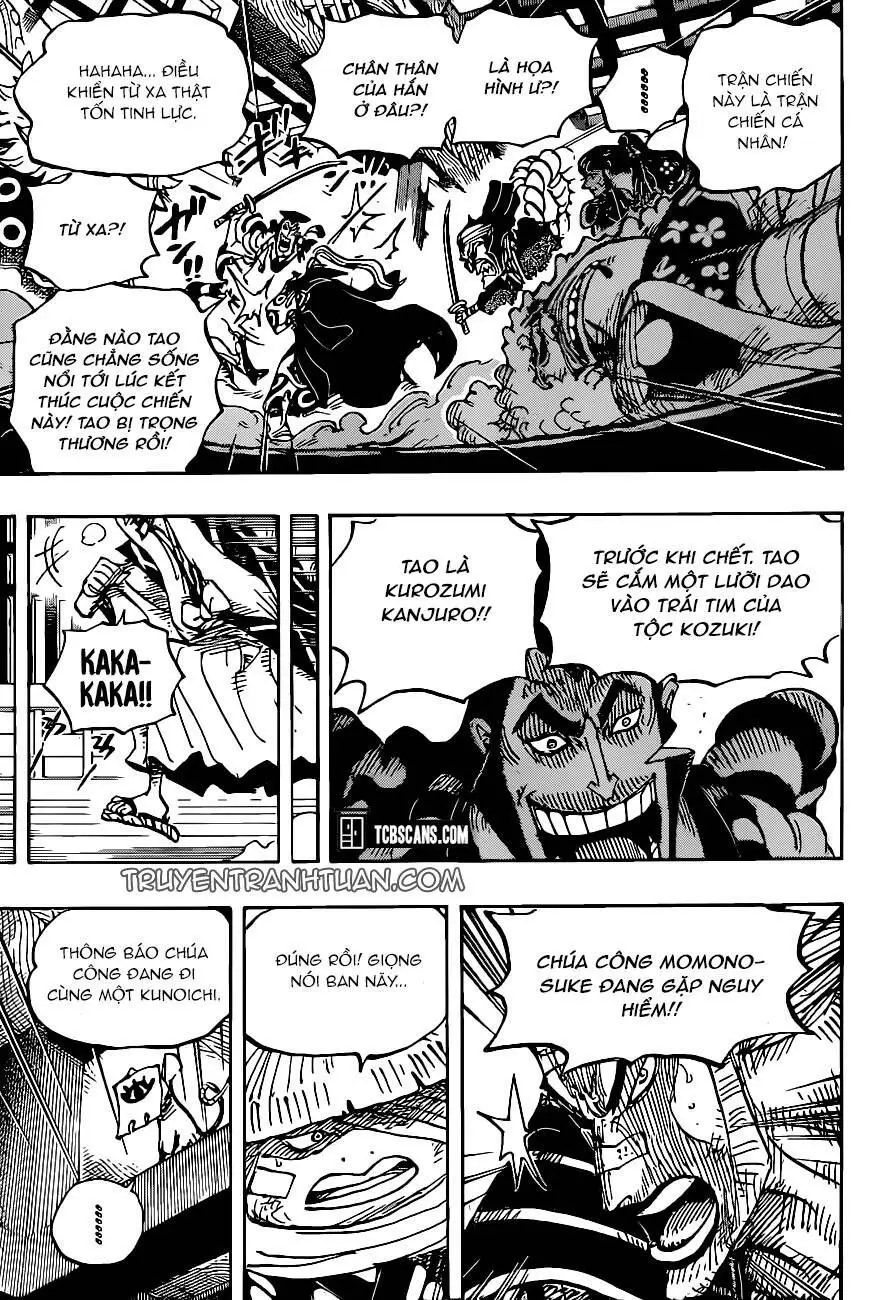 One Piece chương 1008, trang 6