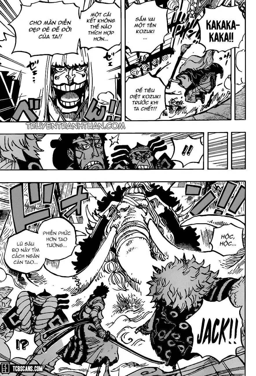 One Piece chương 1008, trang 10