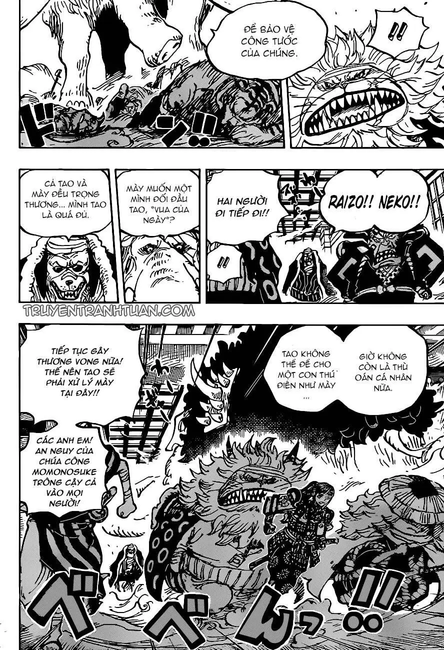One Piece chương 1008, trang 11