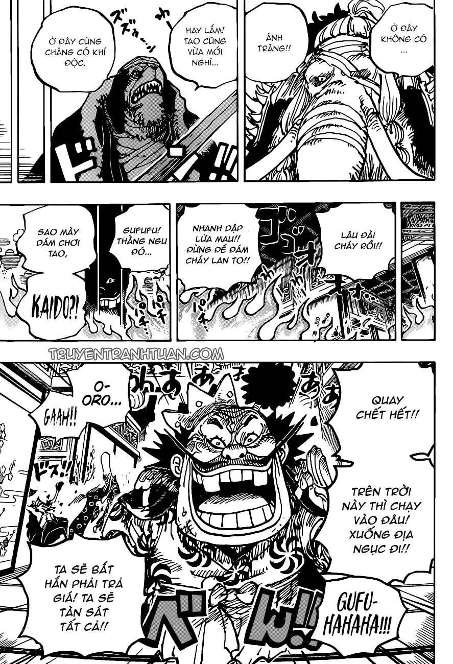 One Piece chương 1008, trang 12