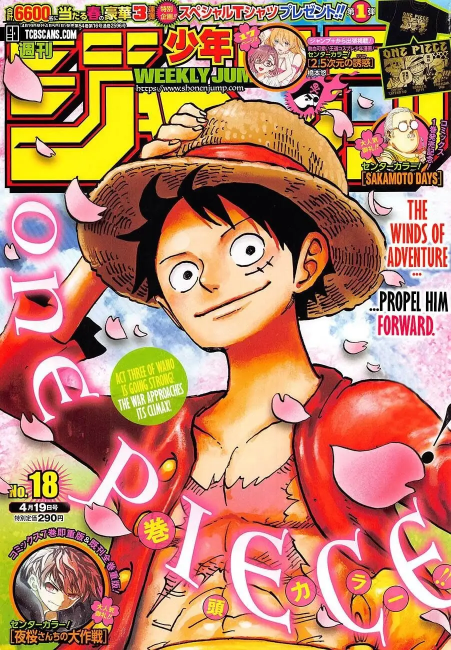 One Piece chương 1009, trang 1