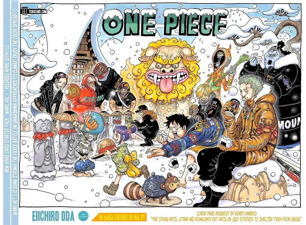 One Piece chương 1009, trang 2