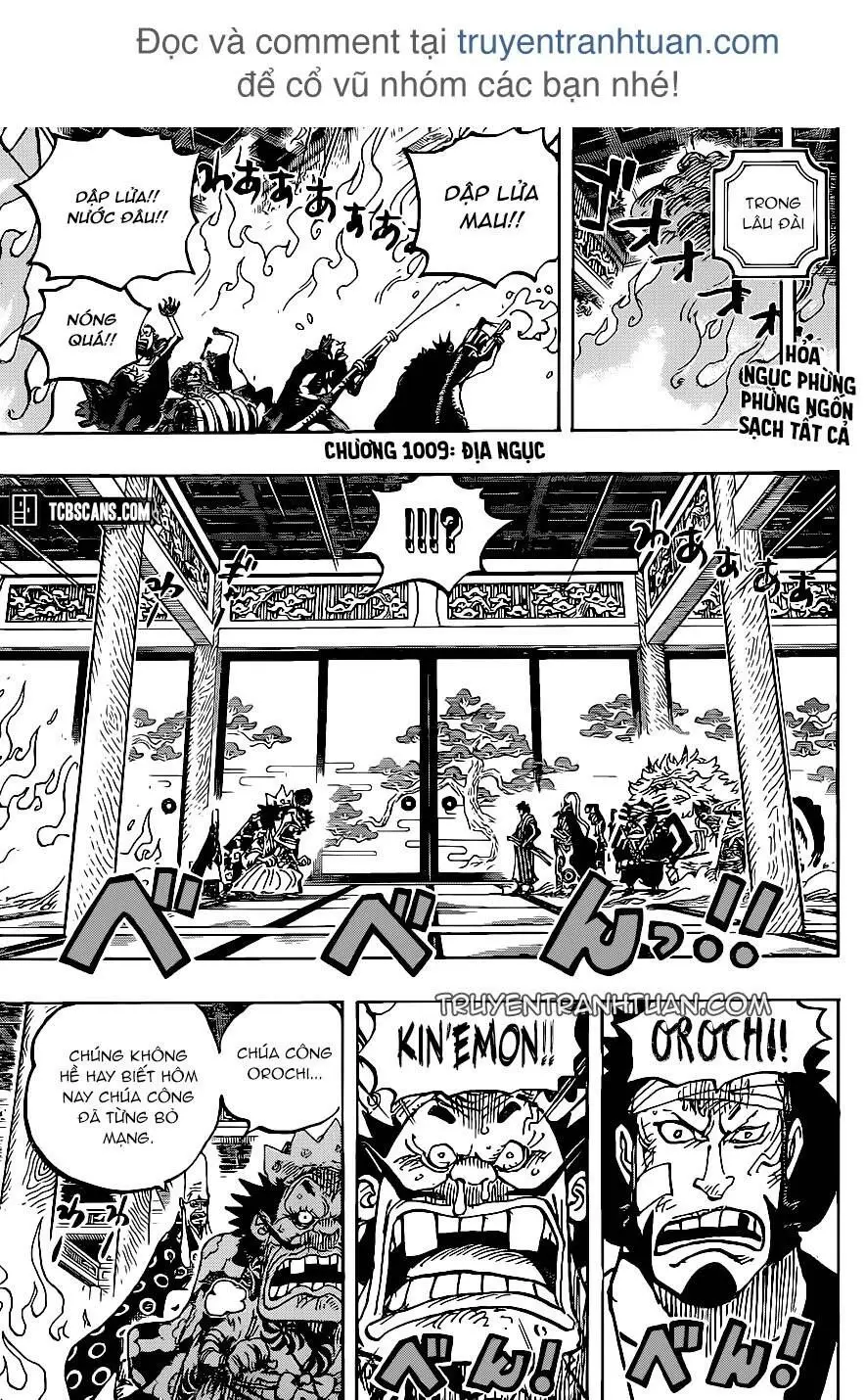One Piece chương 1009, trang 3