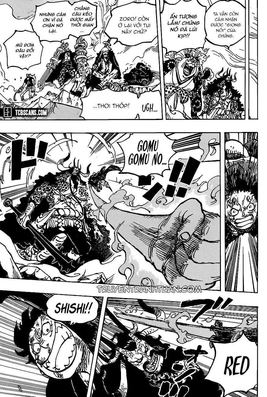 One Piece chương 1009, trang 9