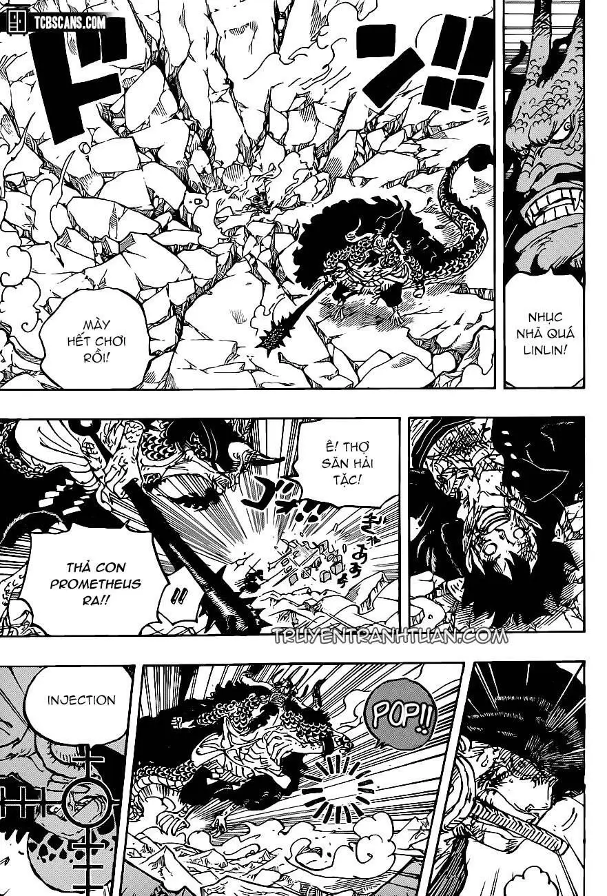 One Piece chương 1010, trang 3