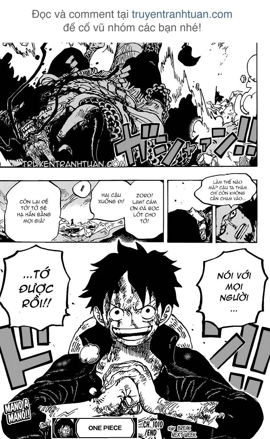 One Piece chương 1010, trang 16