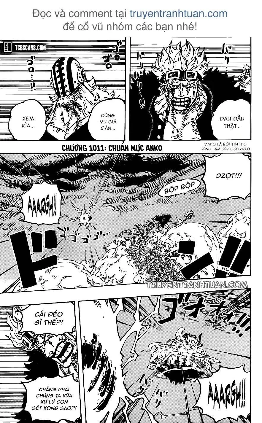 One Piece chương 1011, trang 3