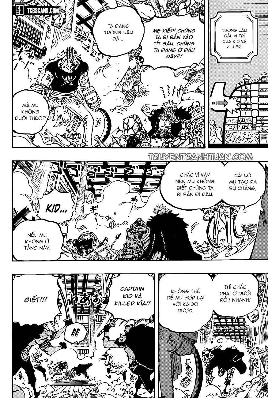 One Piece chương 1011, trang 8