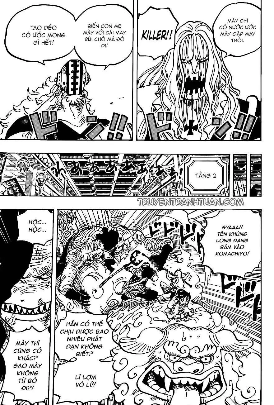 One Piece chương 1011, trang 11