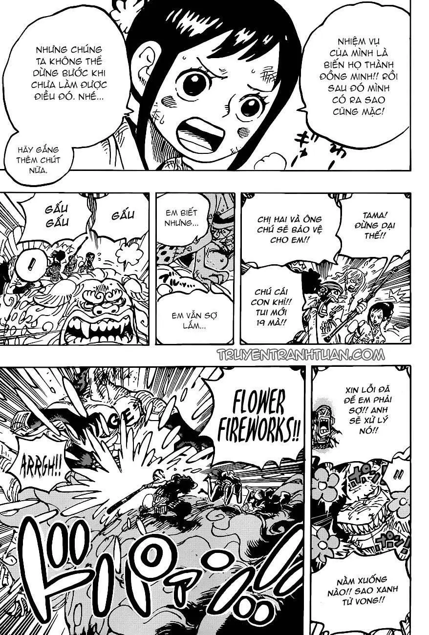 One Piece chương 1011, trang 13