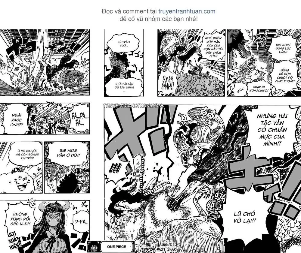 One Piece chương 1011, trang 18