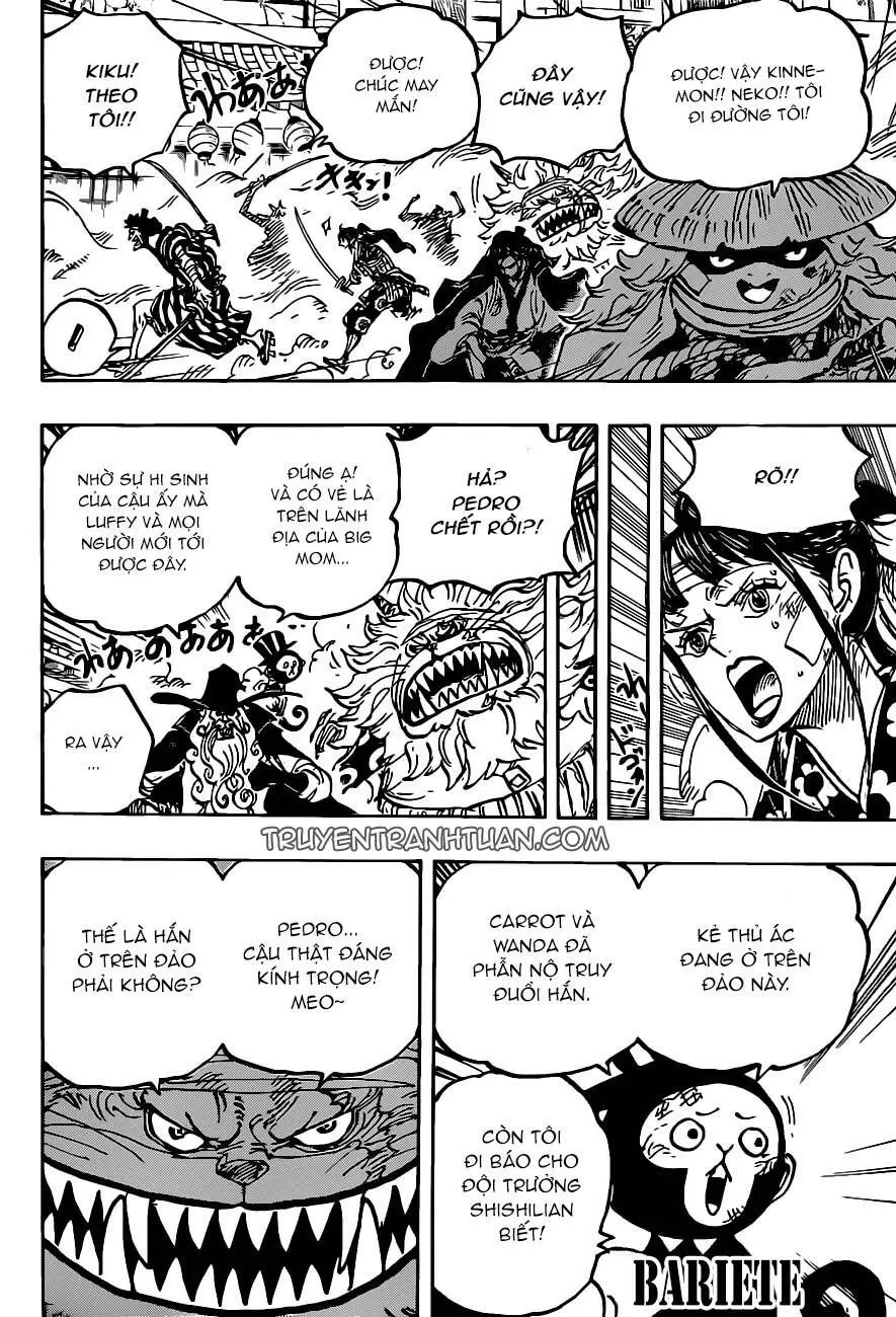 One Piece chương 1012, trang 4