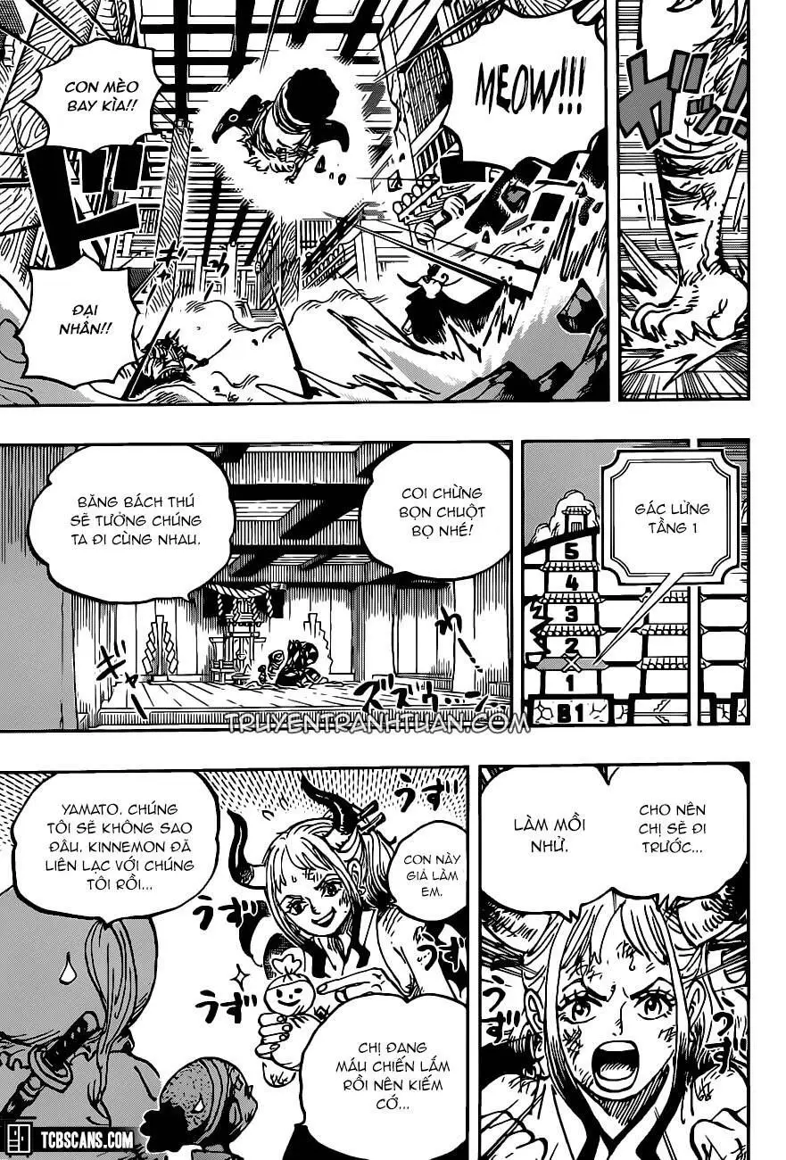 One Piece chương 1012, trang 5