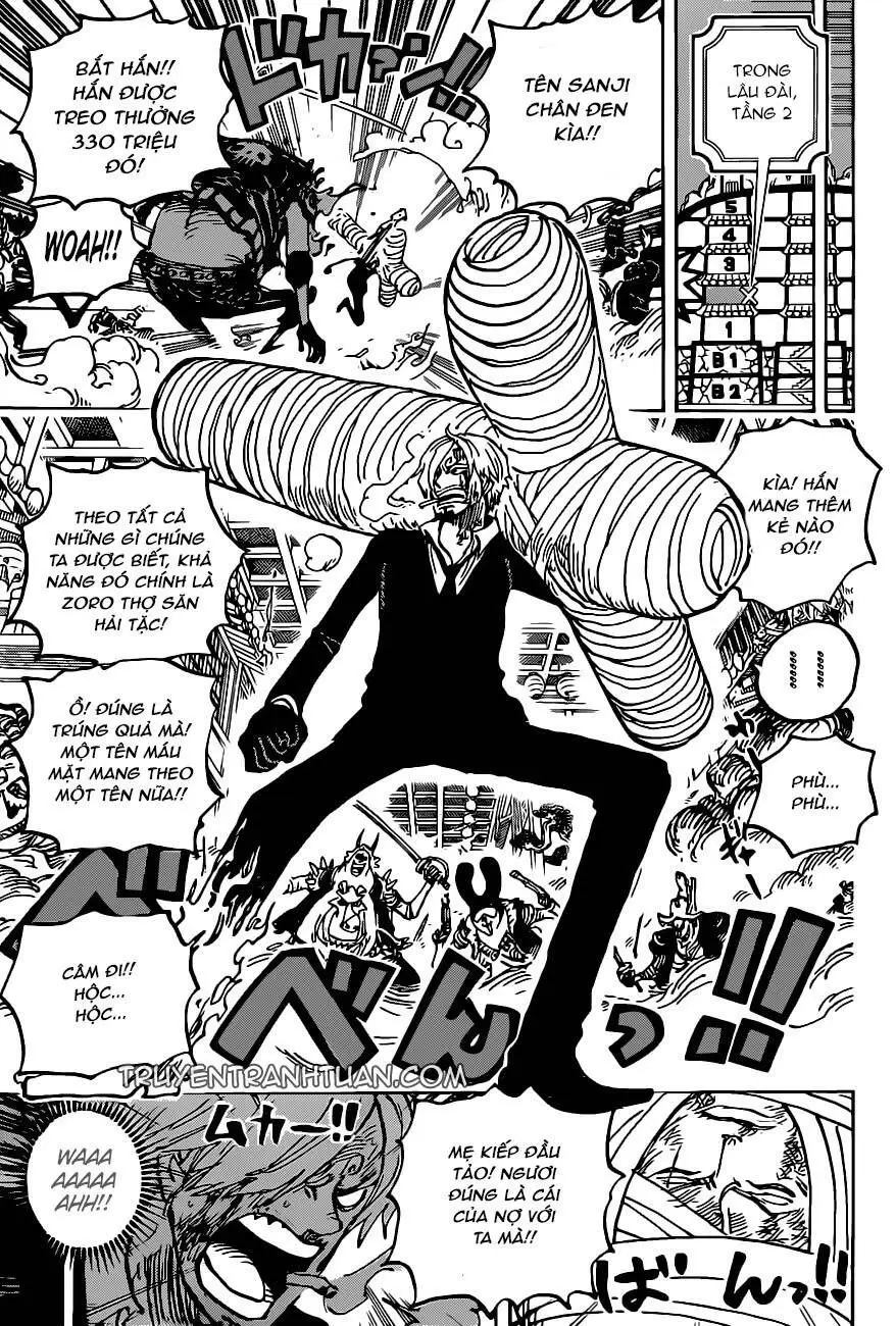 One Piece chương 1012, trang 7