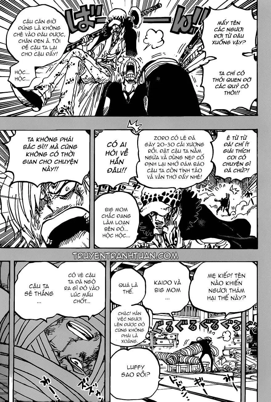 One Piece chương 1012, trang 9