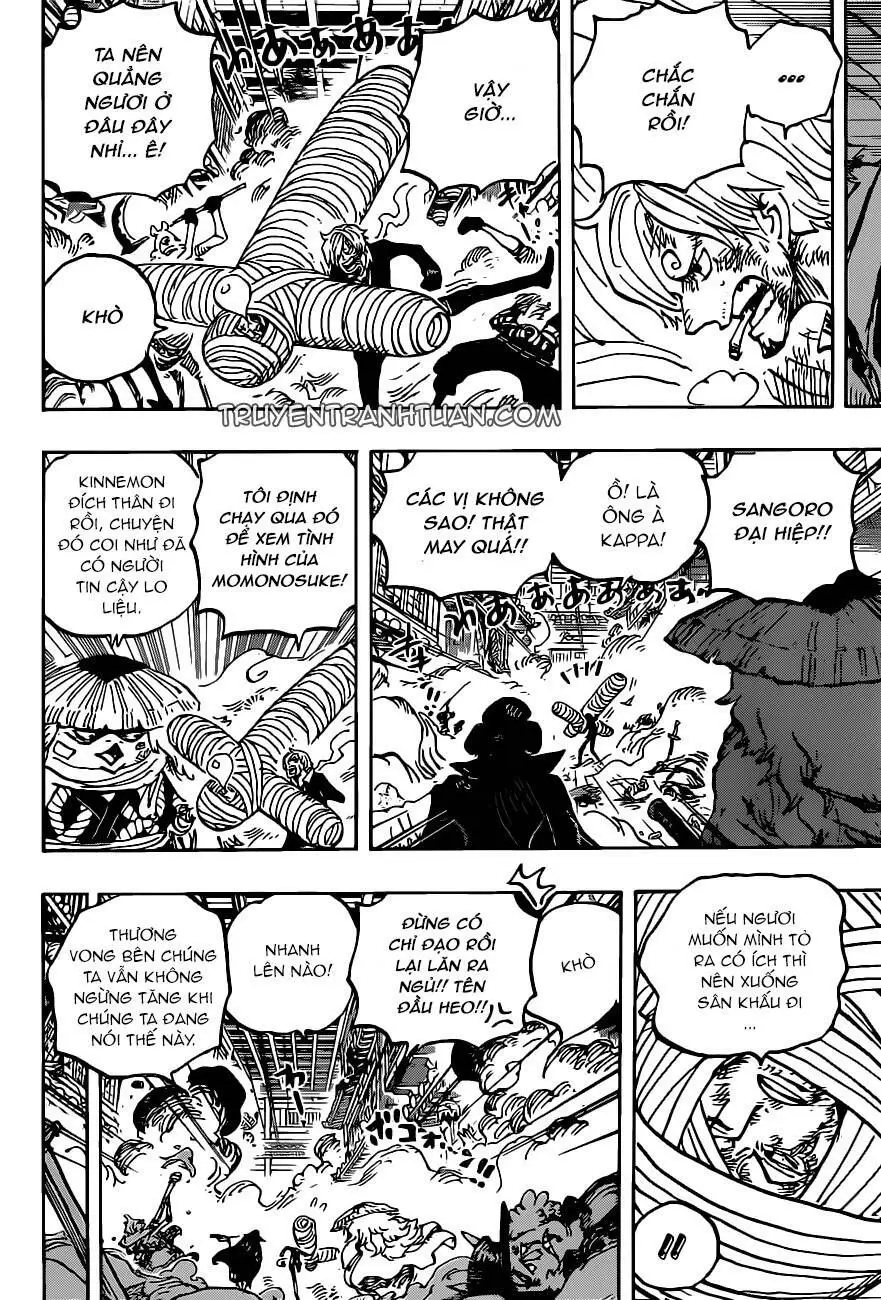 One Piece chương 1012, trang 10