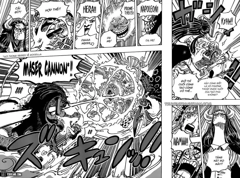 One Piece chương 1013, trang 4