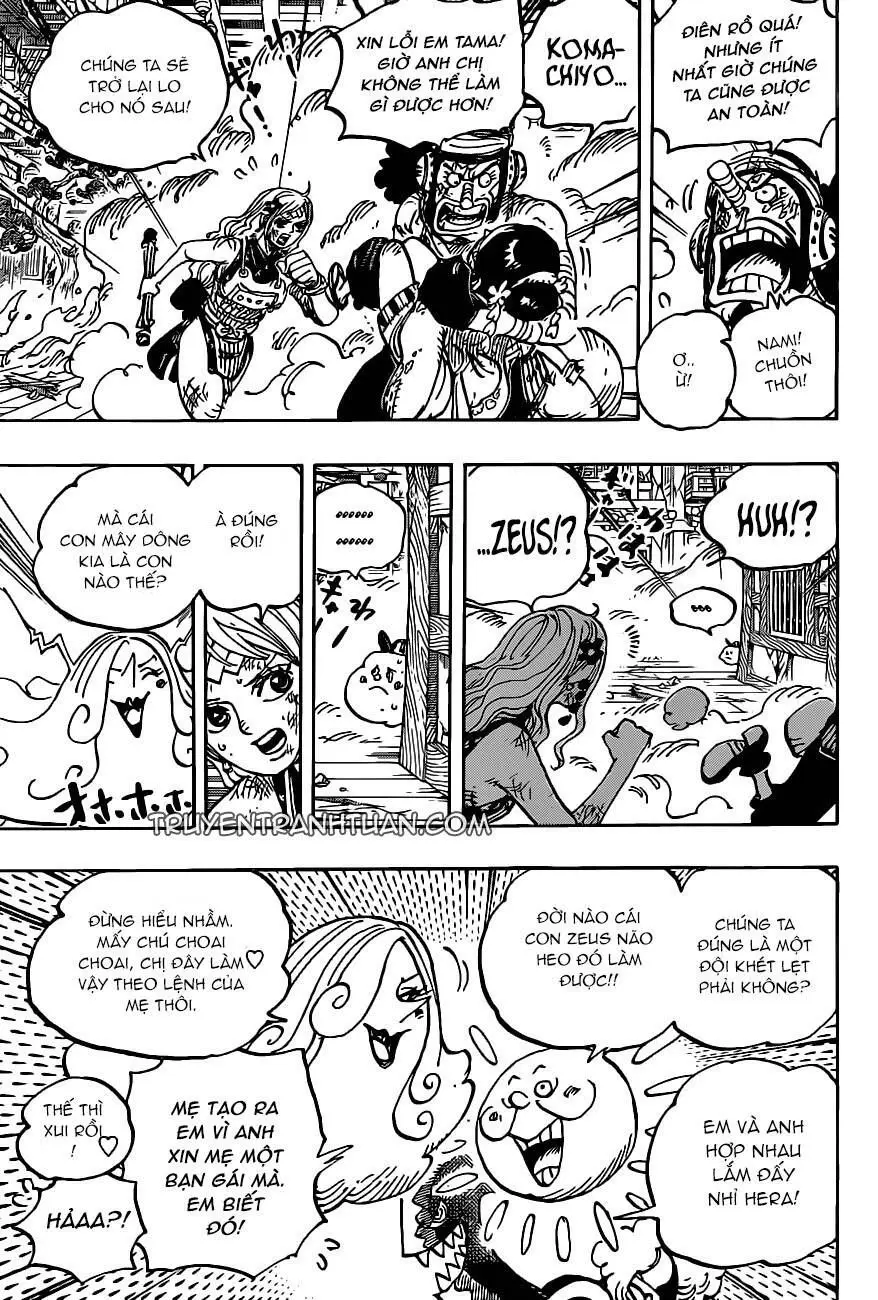 One Piece chương 1013, trang 6