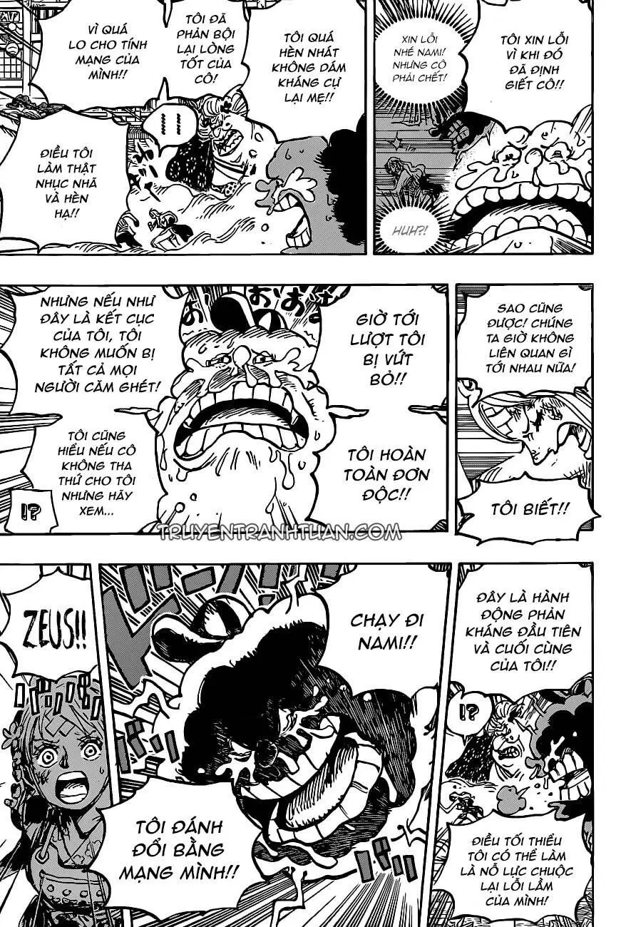 One Piece chương 1013, trang 10