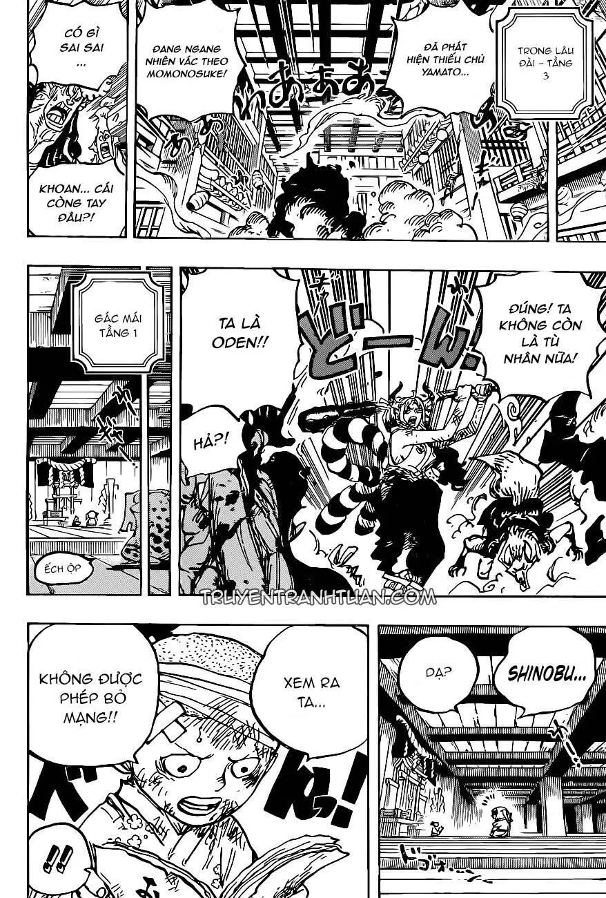 One Piece chương 1014, trang 4