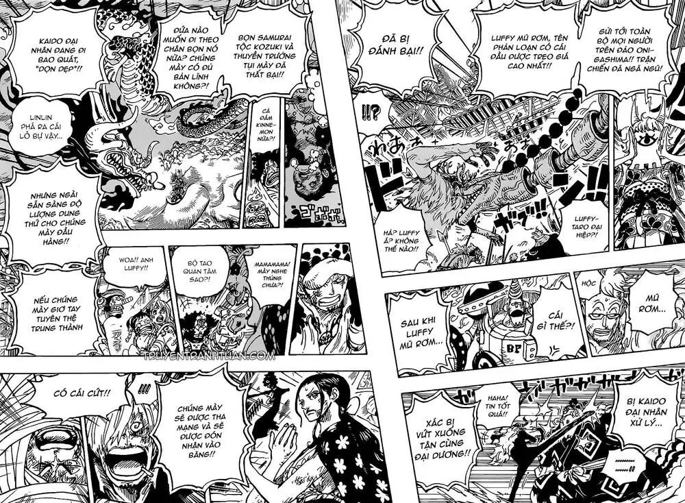 One Piece chương 1014, trang 8