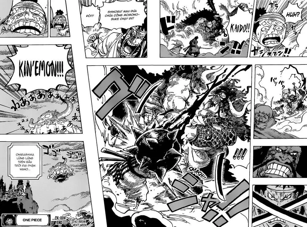 One Piece chương 1014, trang 14