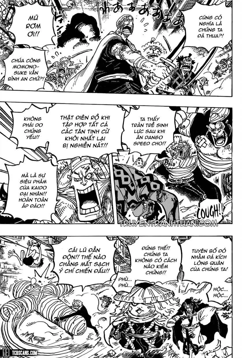 One Piece chương 1015, trang 3