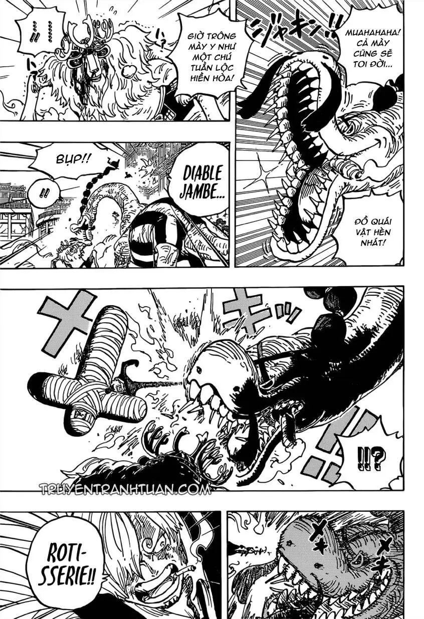 One Piece chương 1015, trang 5
