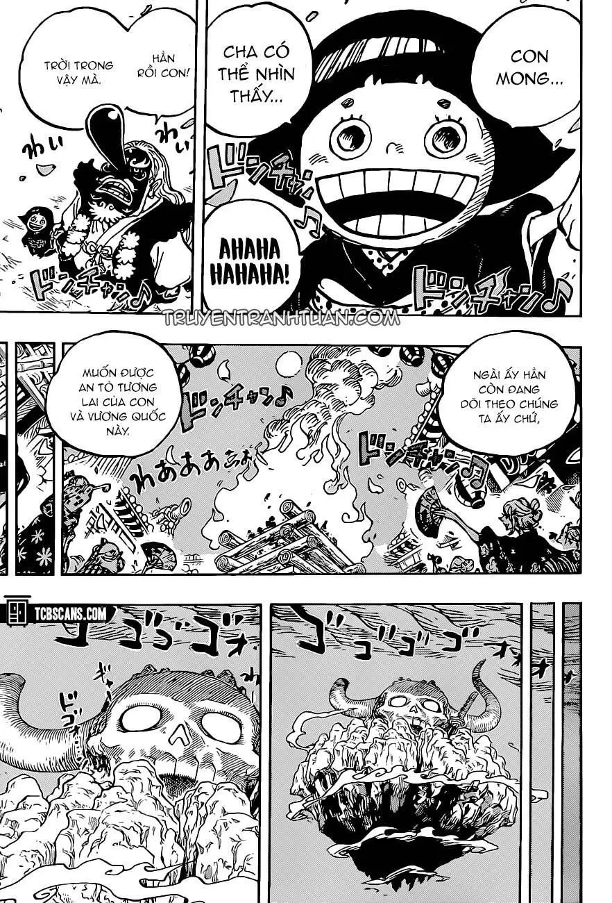 One Piece chương 1016, trang 3