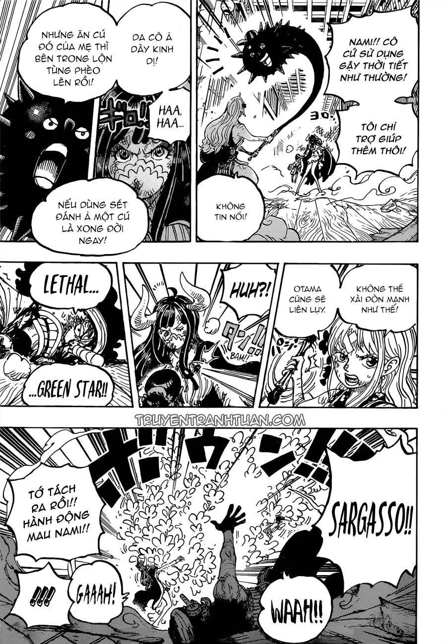 One Piece chương 1016, trang 9