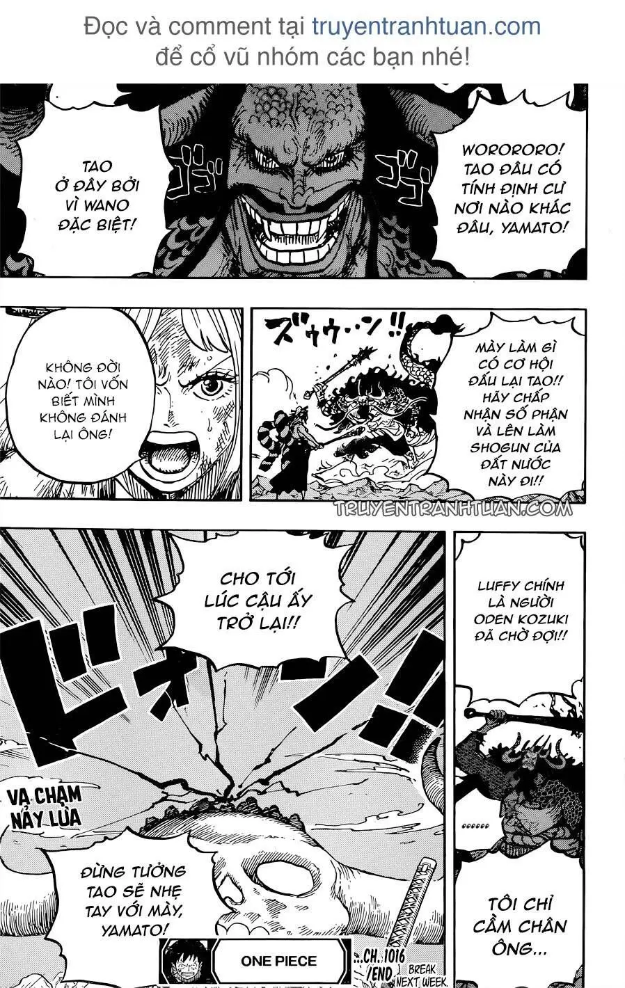 One Piece chương 1016, trang 14